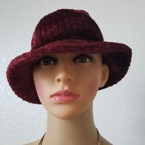 Burgandy Hat